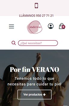 Diseño web para clínicas y profesionales de la salud 14 sisdermo - Farmacia online - Starfarma